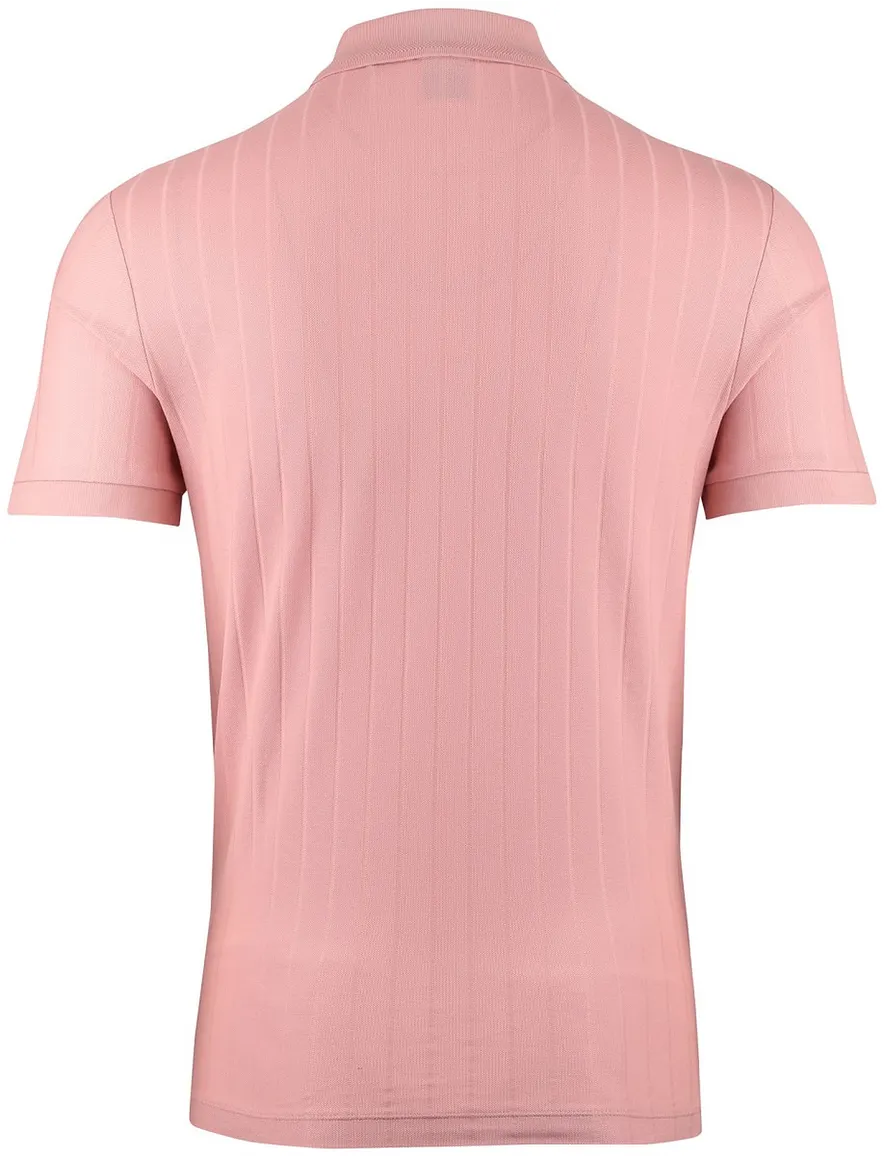 BOSS Black H-Parlay poloshirt roze strepen