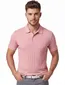 BOSS Black H-Parlay poloshirt roze strepen