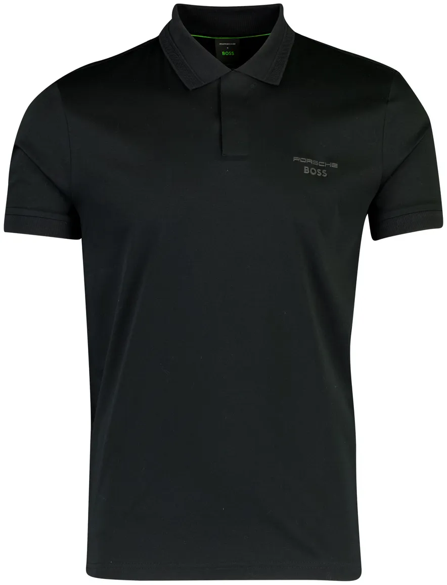Boss Black polo zwart