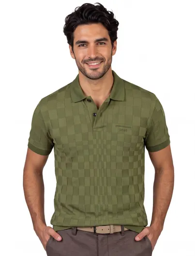 Hugo Boss Boss green polo groen