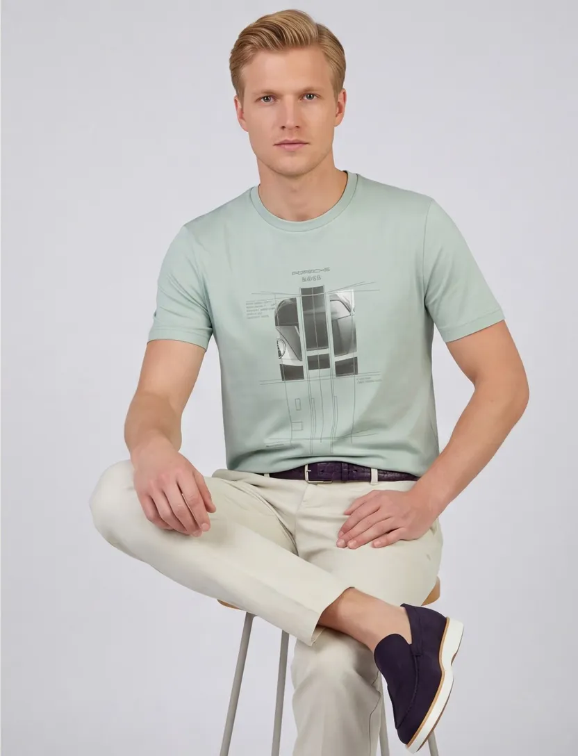 Boss Green t-shirt groen