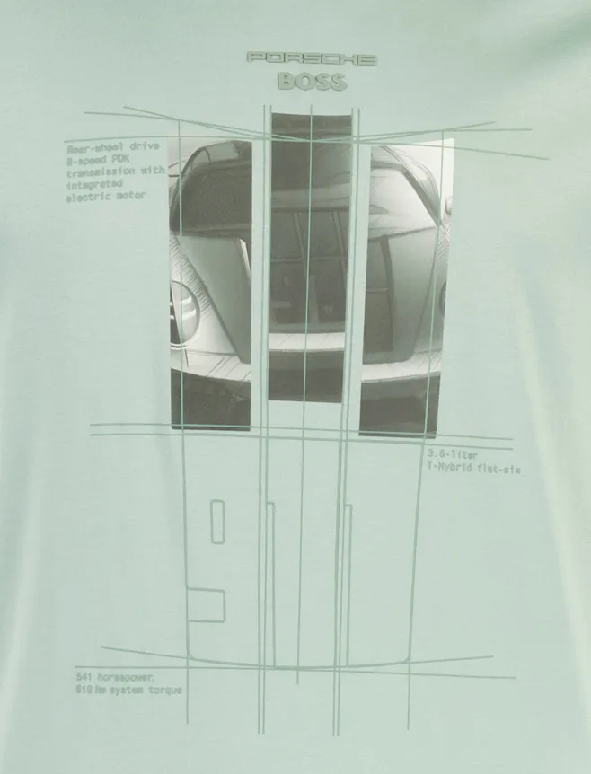 Boss Green t-shirt groen