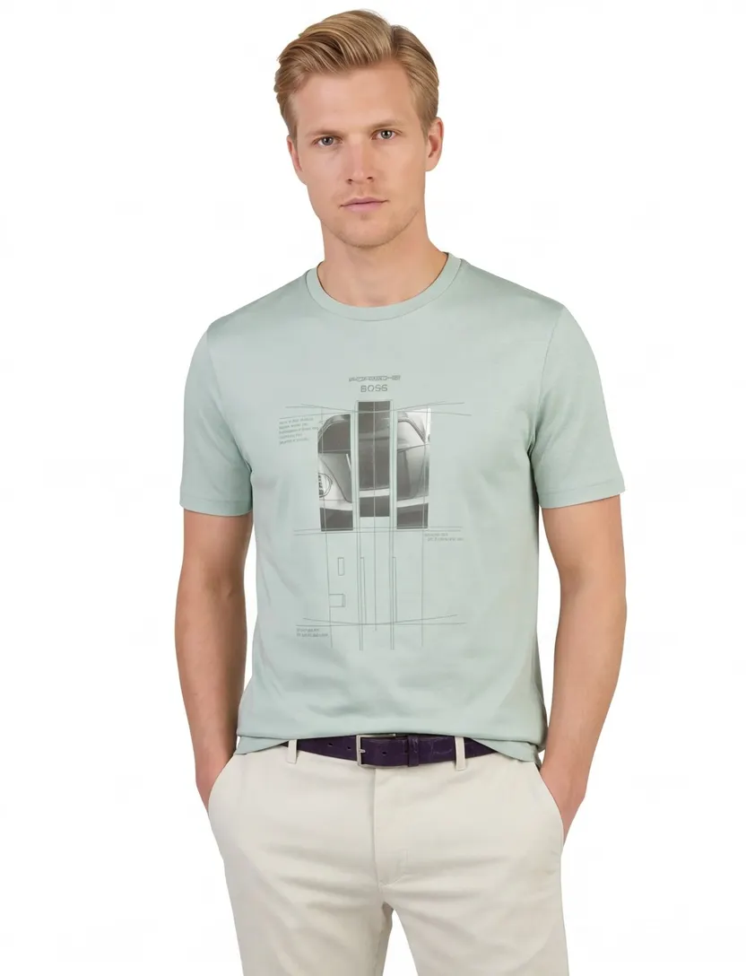 Boss Green t-shirt groen