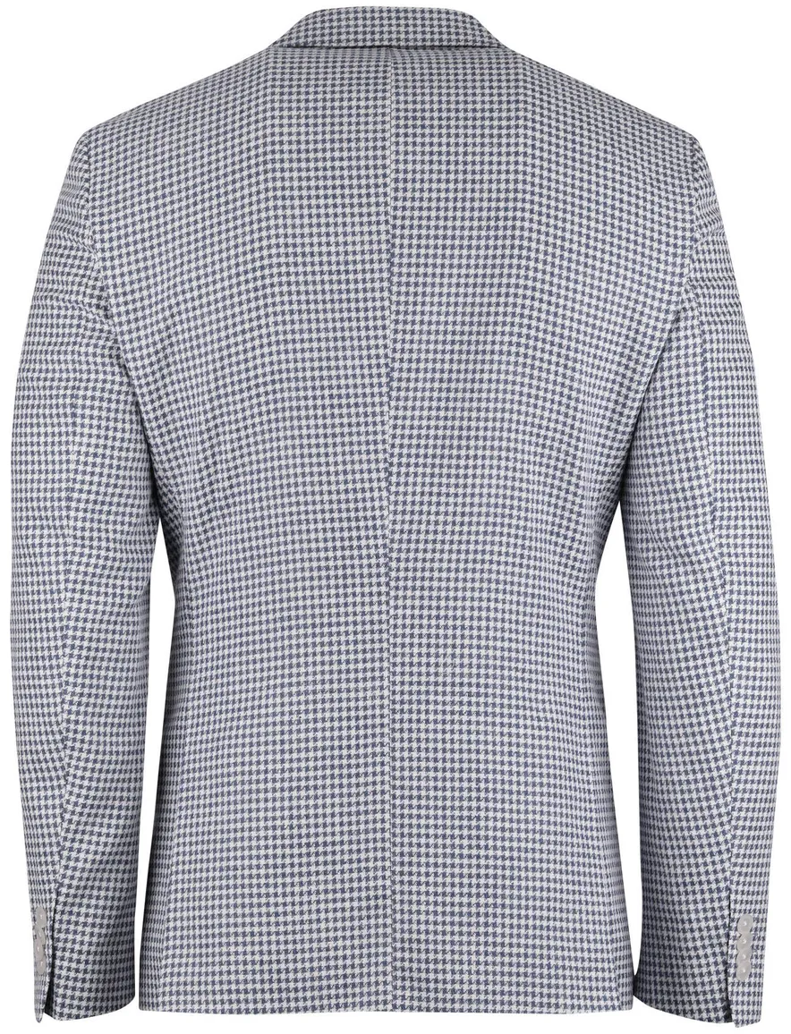 Boss H-Hutson-262 blauw colbert linnen