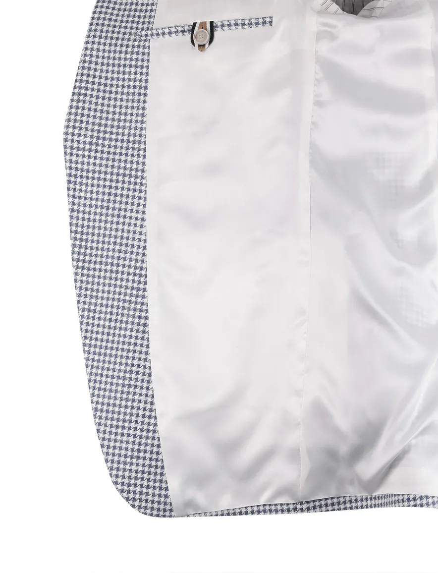 Boss H-Hutson-262 blauw colbert linnen