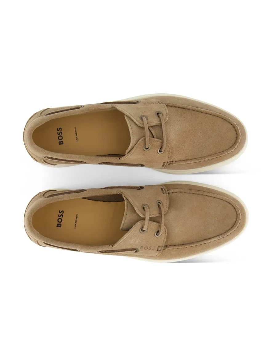 BOSS Sienne instapper camel suede