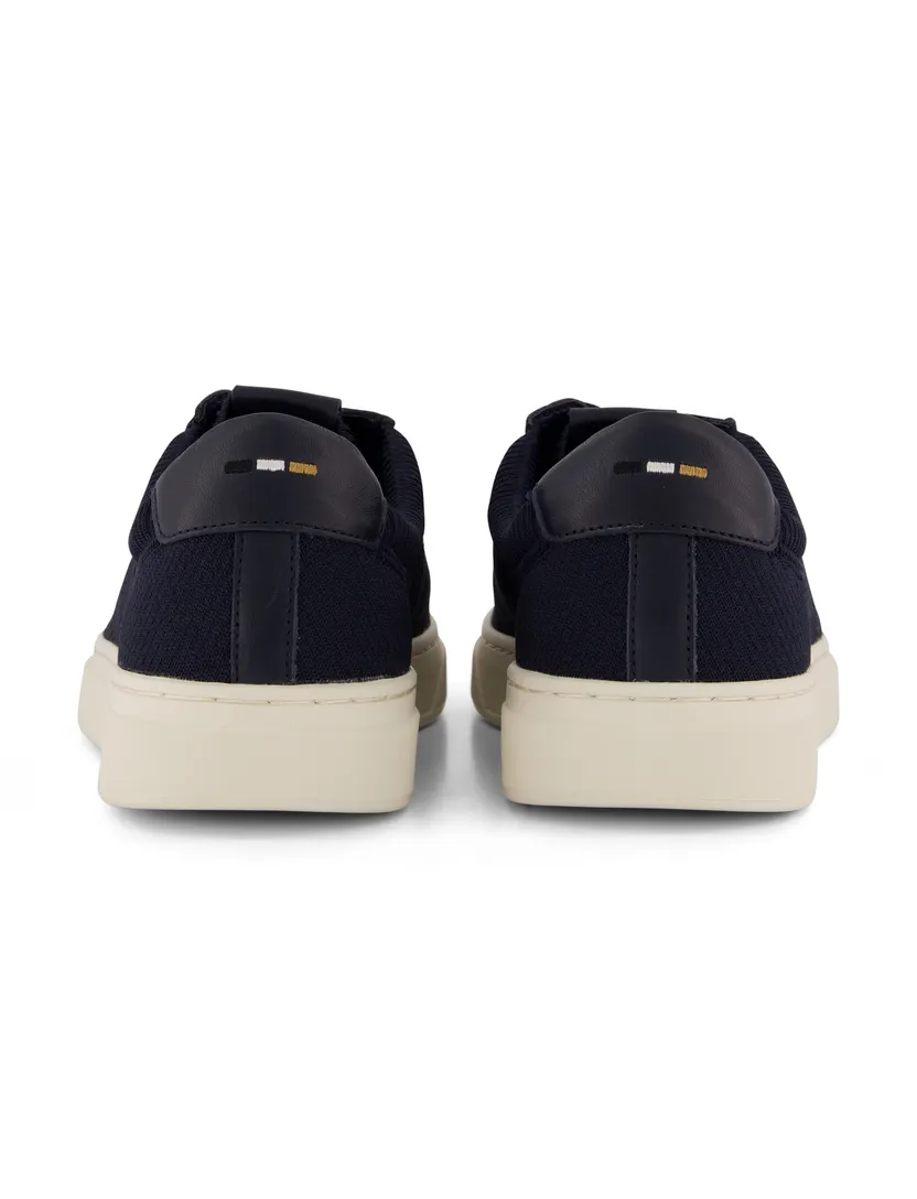Schoenen BOSS Black donkerblauw structuur