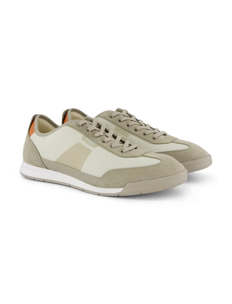 Beige sneaker BOSS Nitan
