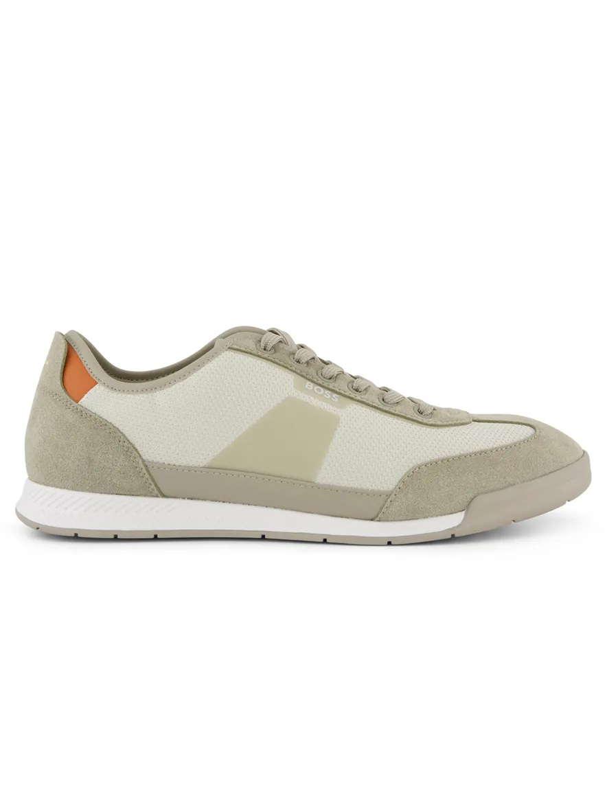 Beige sneaker BOSS Nitan