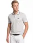 Lichtgrijs poloshirt Boss Green Paddy korte mouw gemeleerd