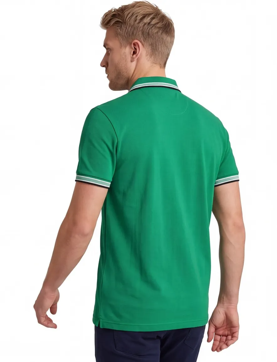 Boss Green Paddy poloshirt regular fit groen