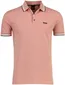 Poloshirt Boss Green Paddy korte mouw pasteloranje 3-knoops