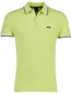 Korte mouw BOSS Green Paddy polo geel 3-knoops