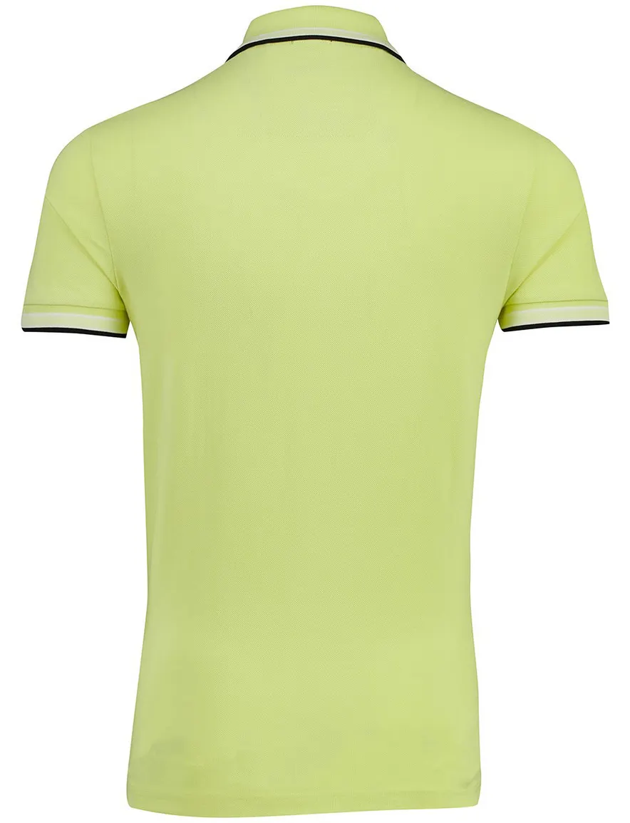 Boss Green Paddy poloshirt regular fit geel