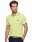 Korte mouw polo BOSS Green Paddy geel pique