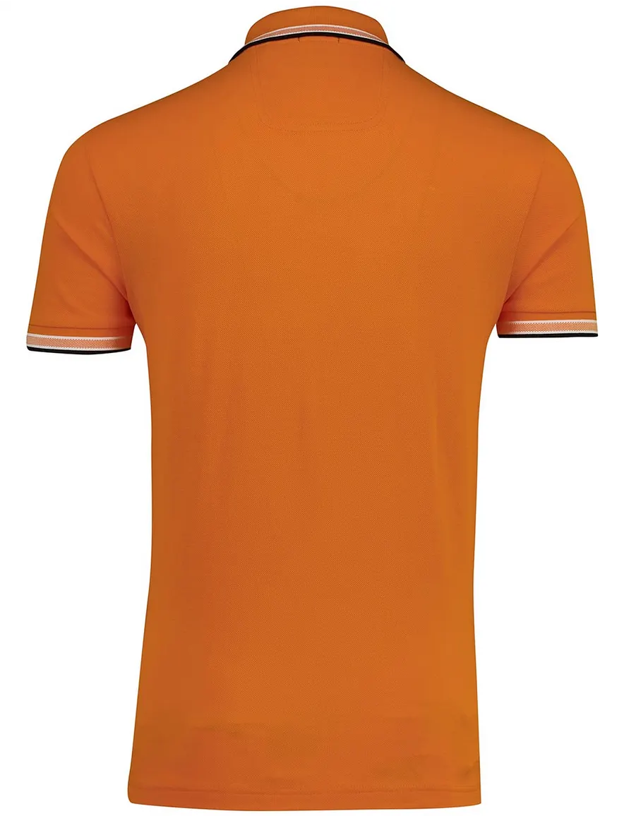 Boss Green Paddy poloshirt regular fit oranje