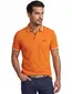 Korte mouw polo BOSS Green Paddy oranje pique