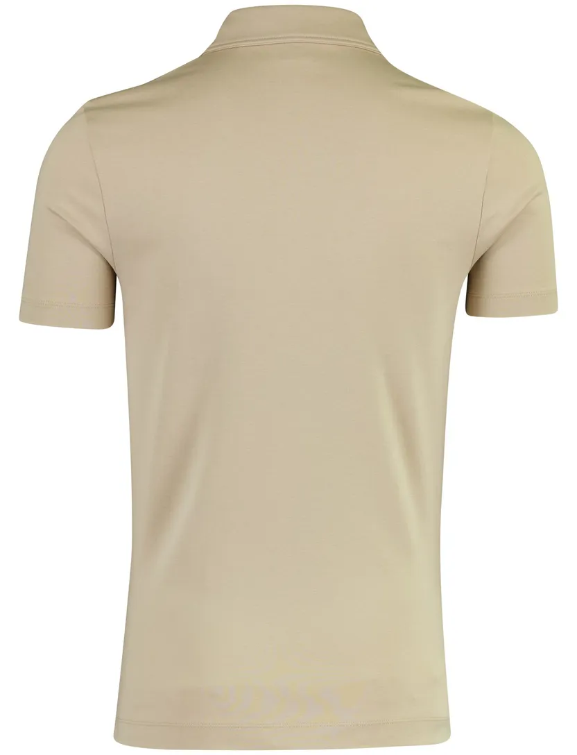 Poloshirt BOSS Black jersey beige