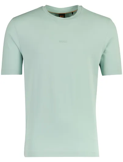 Hugo Boss T-shirt BOSS Orange turquoise normale fit logo