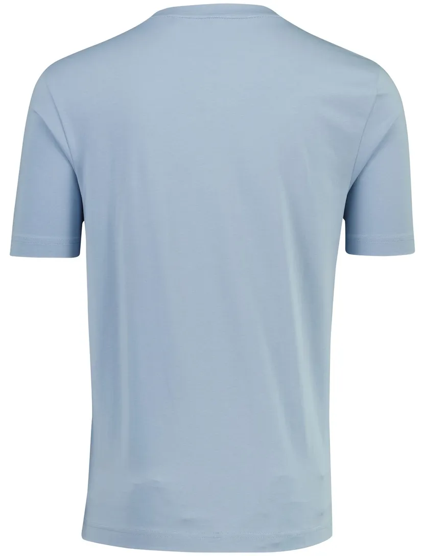 Lichtblauwe t-shirt Boss Orange T chup ronde hals