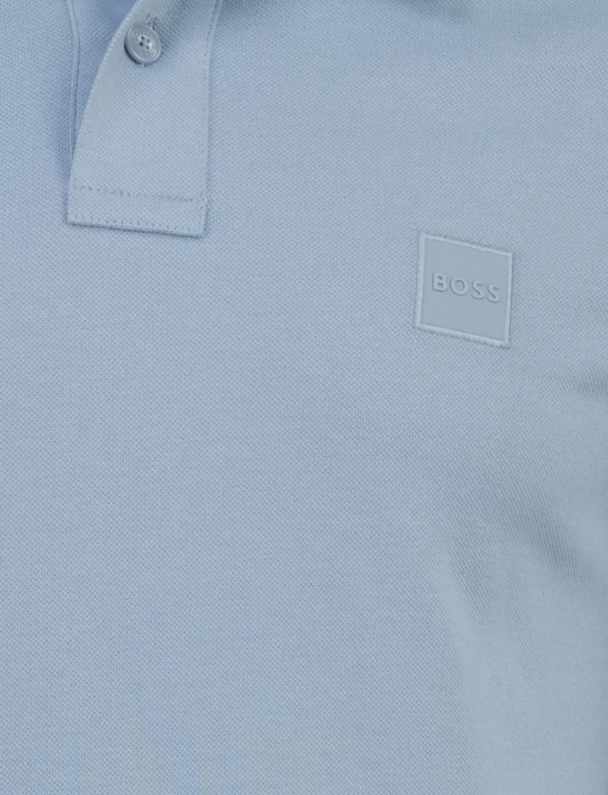 BOSS Orange Passenger poloshirt blauw