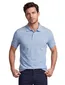 Lichtblauw poloshirt BOSS Orange Passenger korte mouw