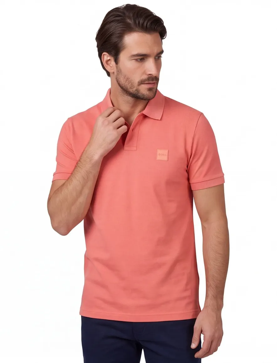 Polo BOSS Orange Passenger zalmroze