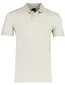 BOSS Orange Peoxford New polo creme witte kraagrandjes
