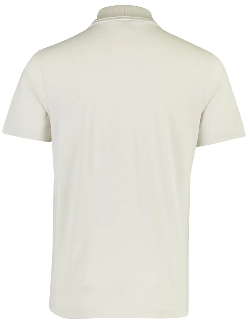 Creme poloshirt BOSS Orange PeoxfordNew Peoxford New kraagranden