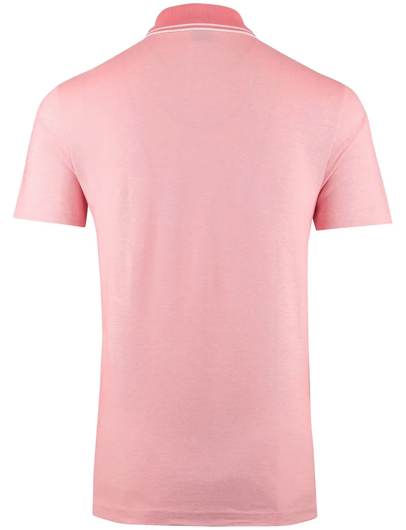poloshirt korte mouw Boss orange roze