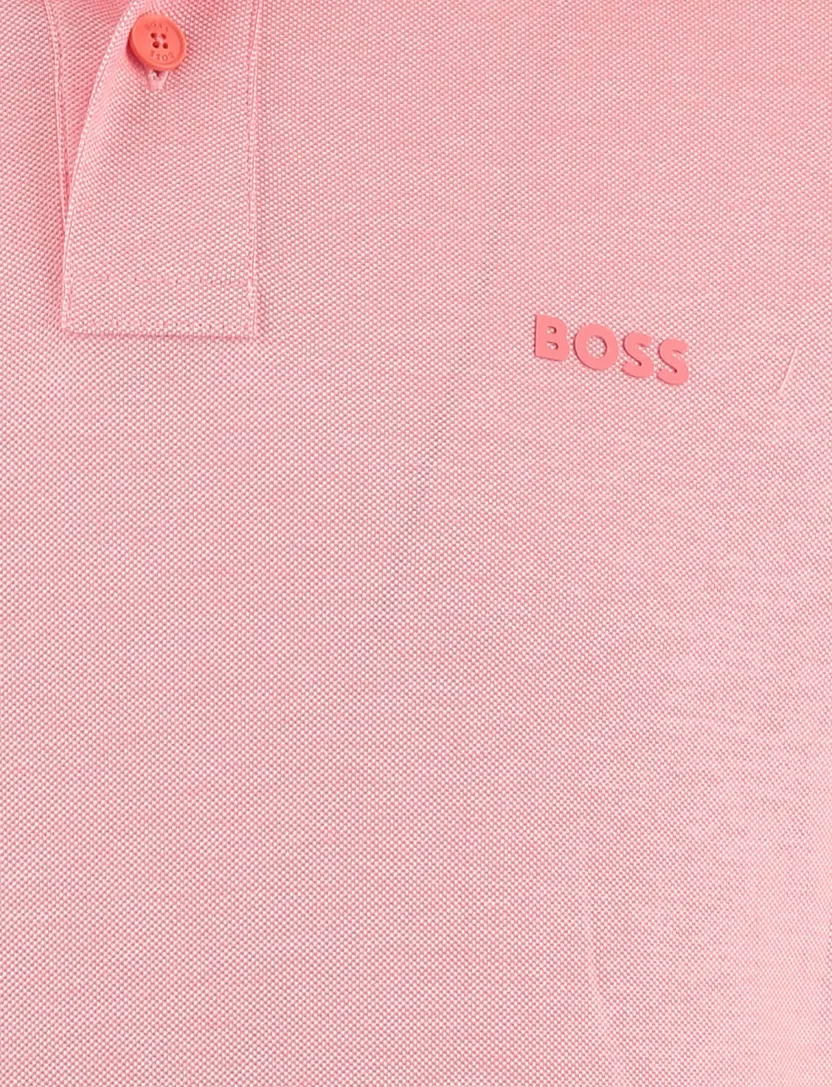 poloshirt korte mouw Boss orange roze