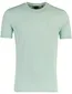 T-shirt BOSS turquoise logo katoen