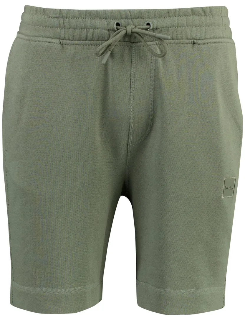Korte broek BOSS Orange Sewalk normale fit groen elastische band