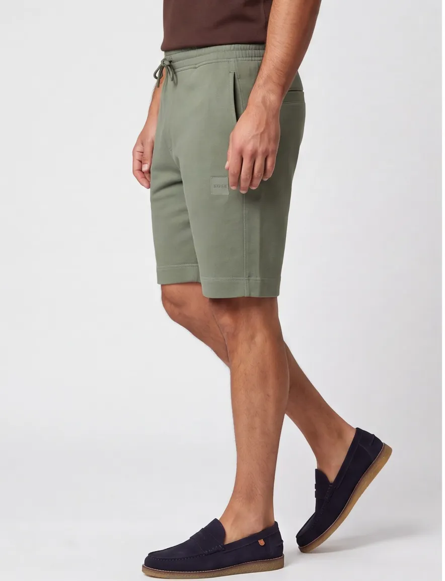Groene korte broek BOSS Orange Sewalk normale fit