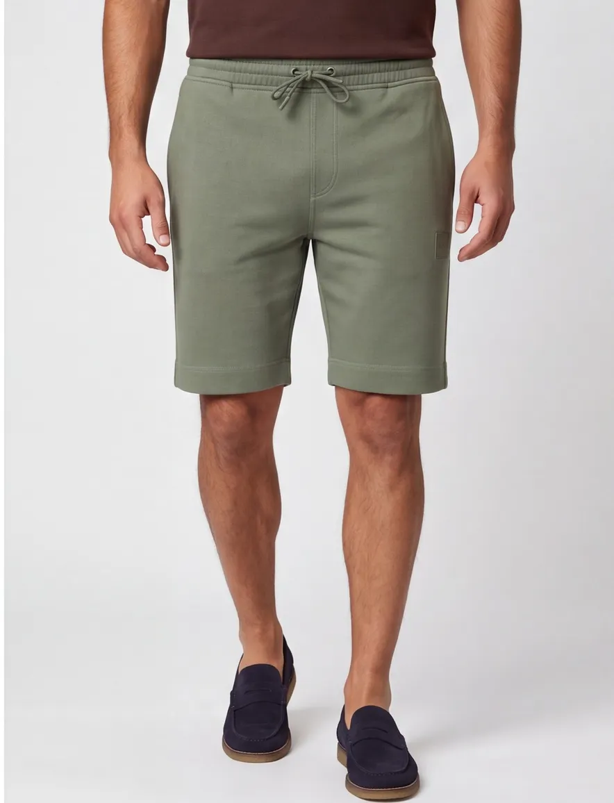 Groene korte broek BOSS Orange Sewalk normale fit
