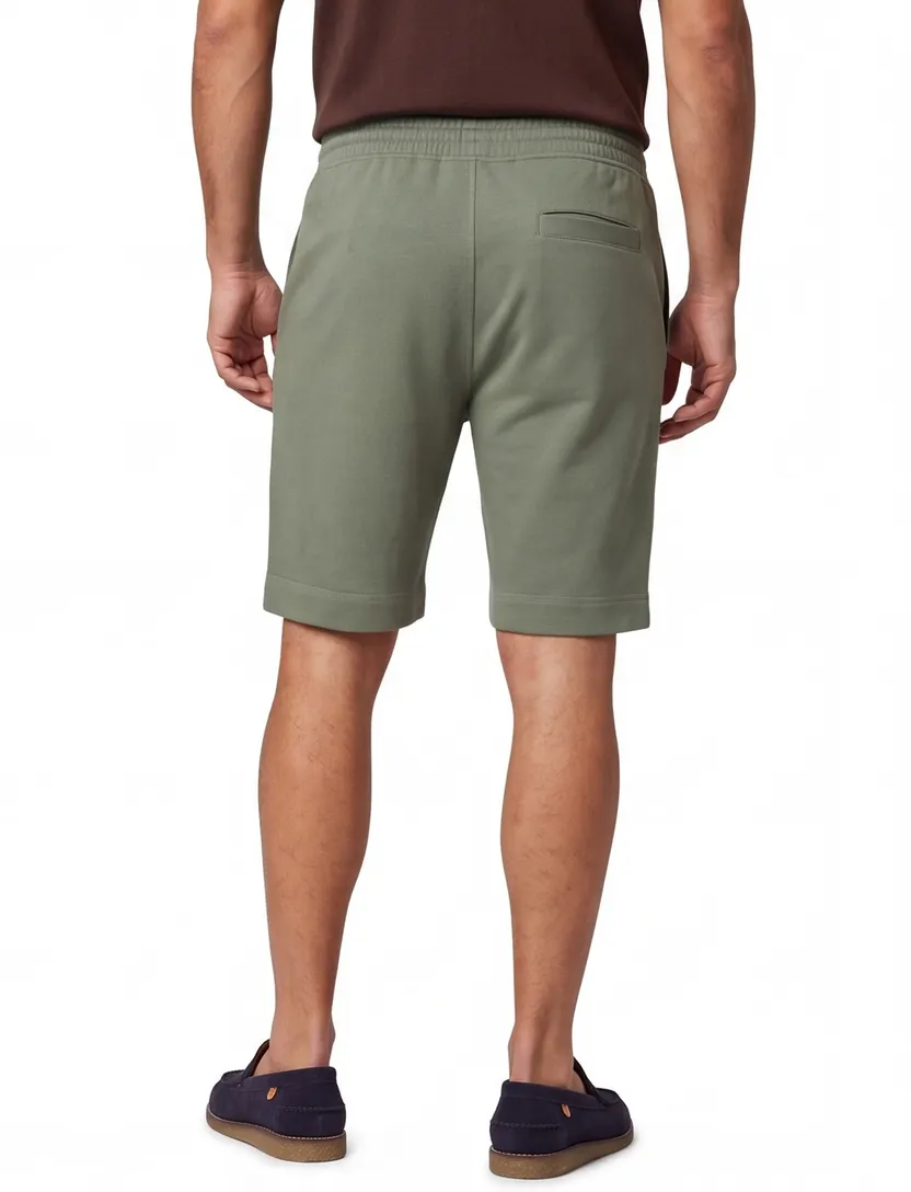 Korte broek BOSS Orange Sewalk normale fit groen elastische band