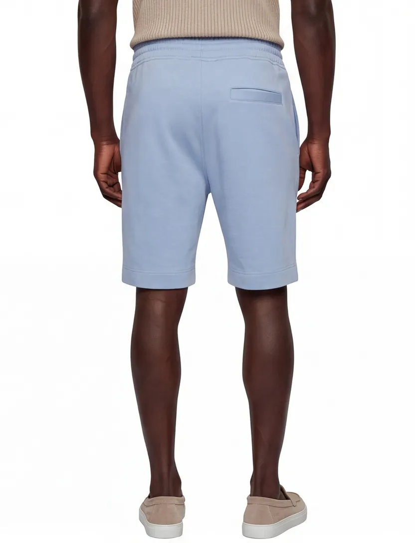 Korte broek BOSS Orange Sewalk lichtblauw normale fit
