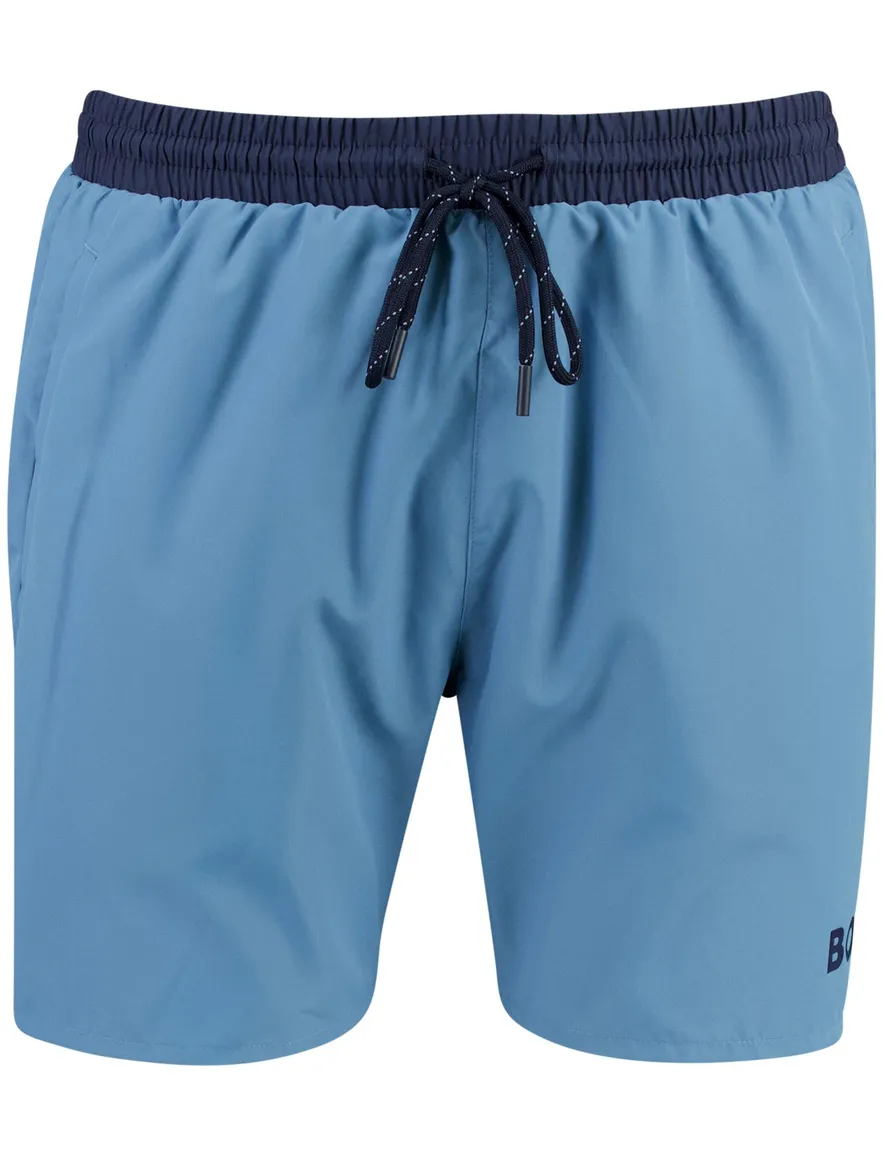 BOSS Orange Starfish blauwe zwembroek