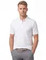 Boss Black Pallas poloshirt korte mouw wit 2 knoops