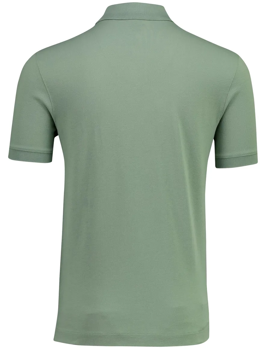 Boss Black Pallas poloshirt korte mouw groen 2 knoops