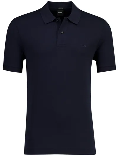 Hugo Boss Boss Black Pallas poloshirt korte mouw donkerblauw