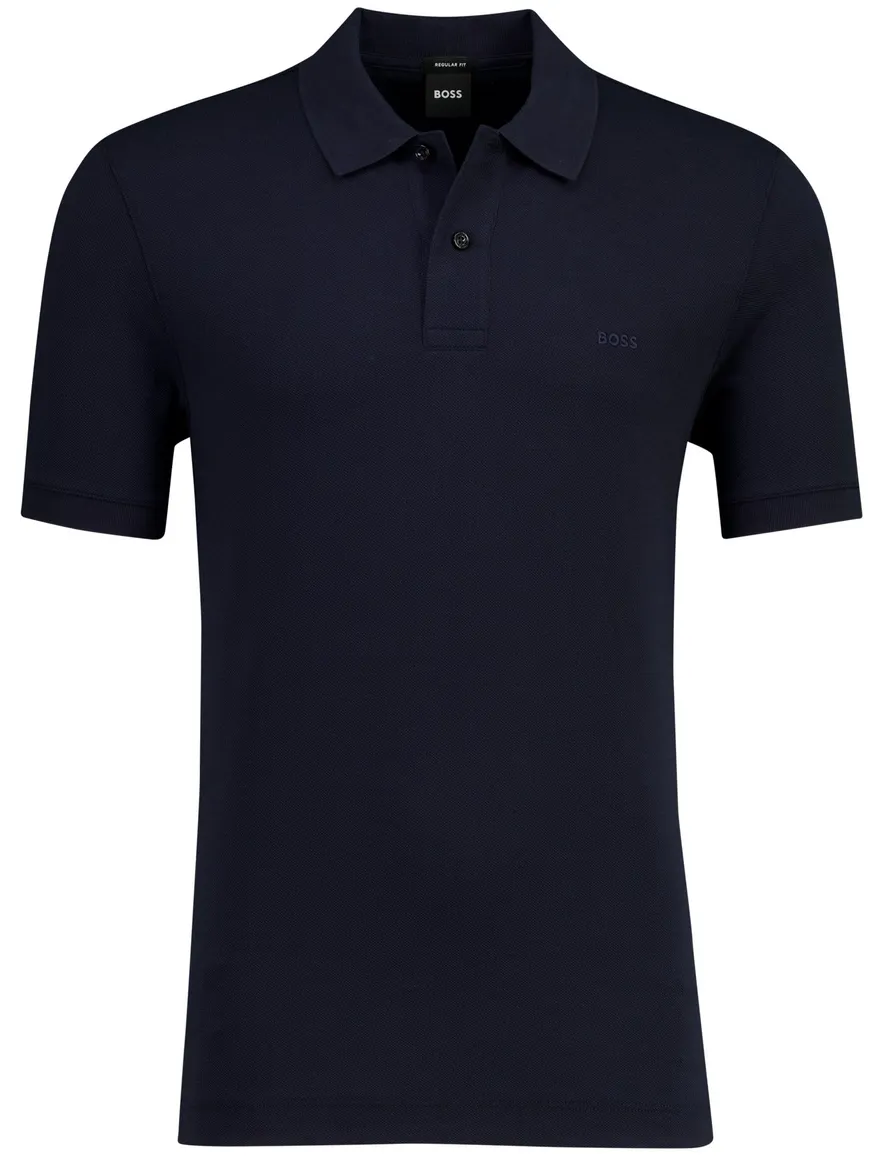 BOSS Black poloshirt Pallas navy