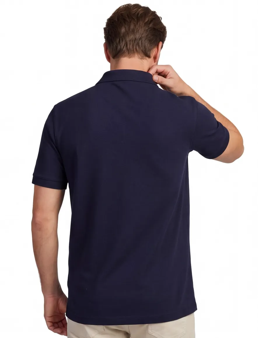 BOSS Black poloshirt Pallas navy