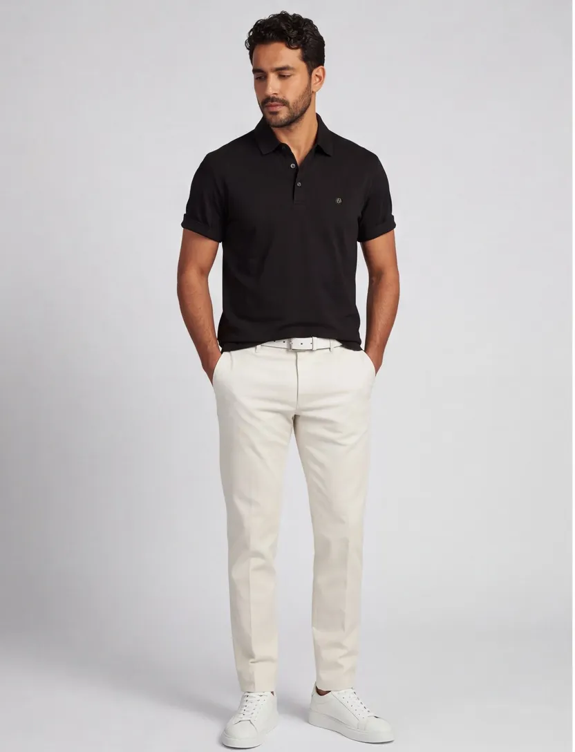 BOSS Black C-Parris polo zwart