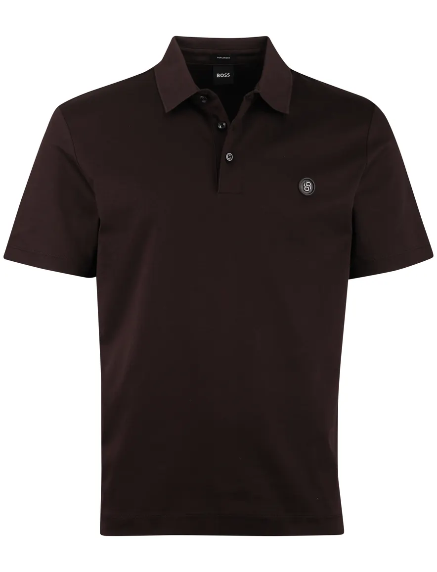 BOSS Black C-Parris 01 bruin effen