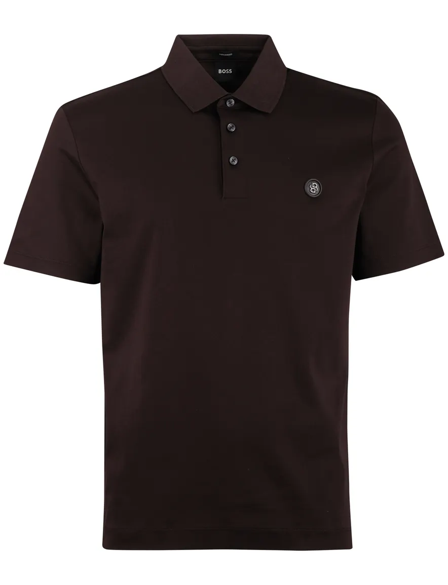 BOSS Black C-Parris 01 bruin effen