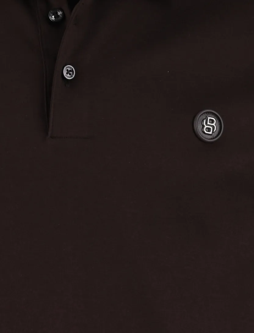 Poloshirt BOSS Black C-Parris bruin