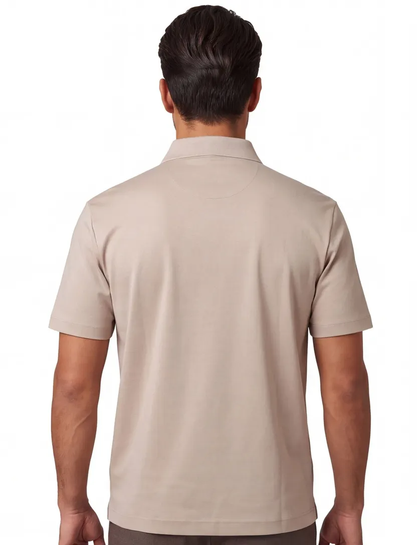 Poloshirt BOSS Black C-Parris beige