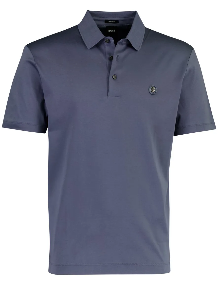 BOSS Black C-Parris polo donkerblauw