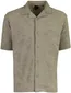 Poloshirt BOSS Orange grijs structuur